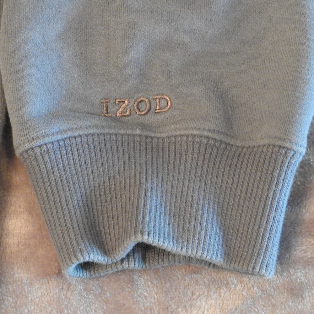 IZOD Ultrasoft Crewneck Sweatshirt, Dusty Blue, XL, NWOT - Picture 5 of 5